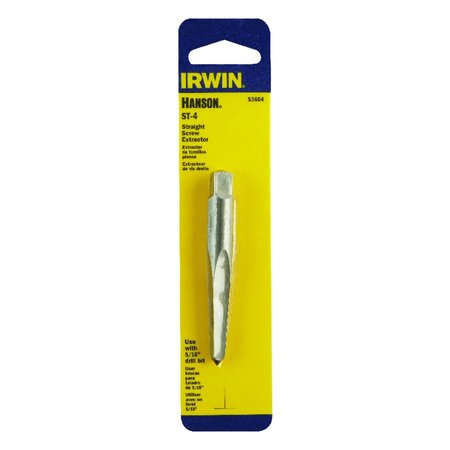 Irwin Hanson 5/16 in. X 5/16 in. D Carbon Steel Straight Screw Extractor 6 in. 1 pc 53604